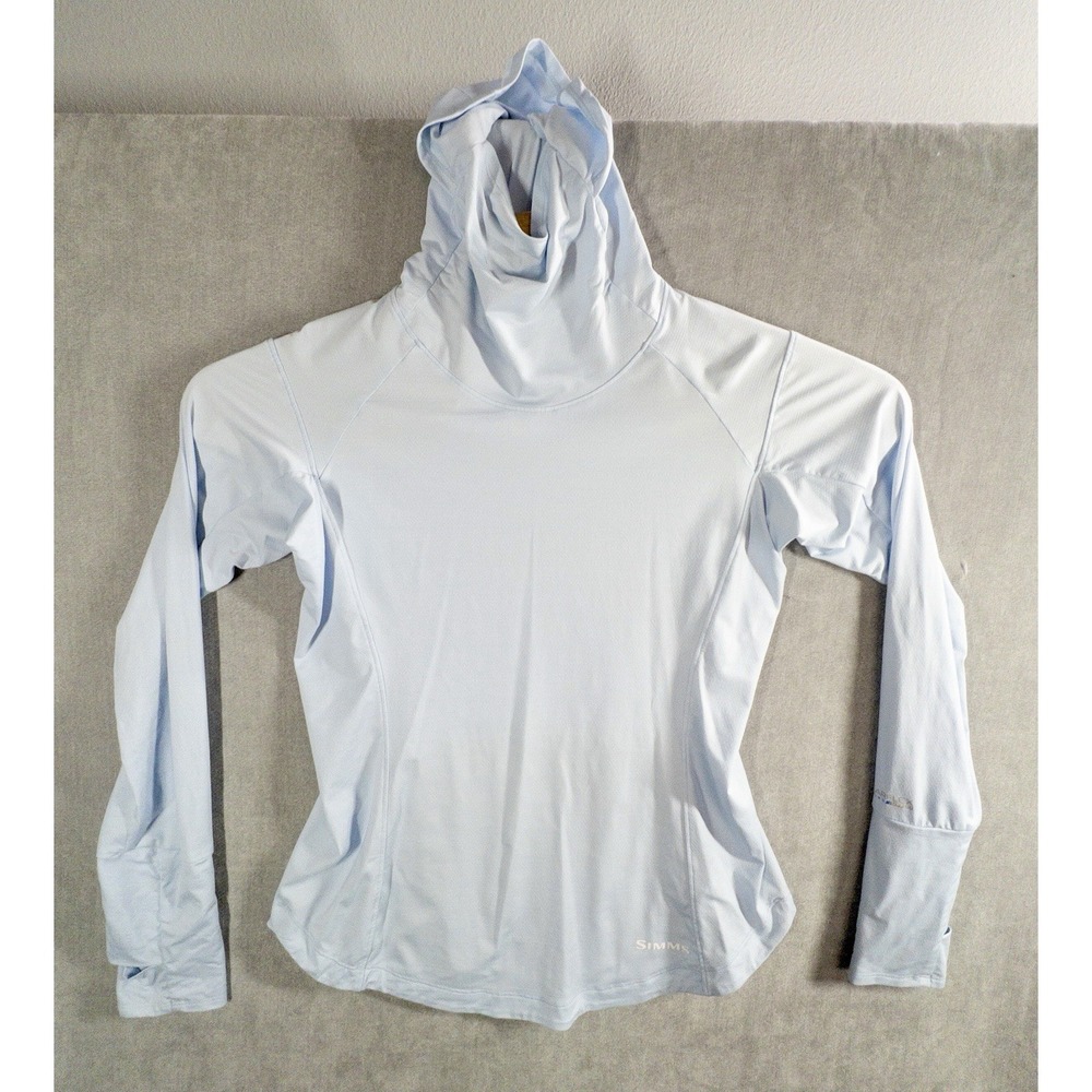 Simms Fishing Solar Flex Shirt Womens Medium Gorpcore Outdoors Lake Beach UPF50